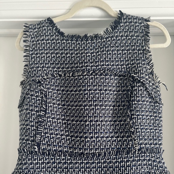 Tory Burch Tweed Dress Size 6 - Picture 3 of 4